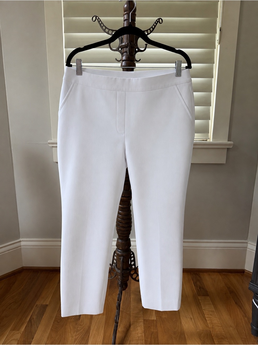 Spanx Ankle Slim Straight Pants with Silver Lining Technology